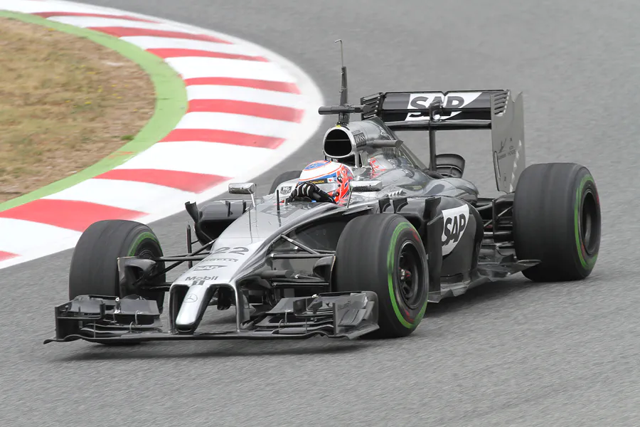 126 | 2014 | Barcelona | McLaren-Mercedes Benz MP4-29 | Jenson Button | © carsten riede fotografie