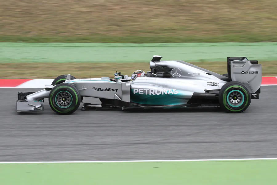 138 | 2014 | Barcelona | Mercedes Benz W05 | Lewis Hamilton | © carsten riede fotografie