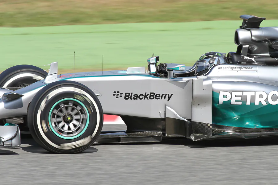 158 | 2014 | Barcelona | Mercedes Benz W05 | Nico Rosberg | © carsten riede fotografie