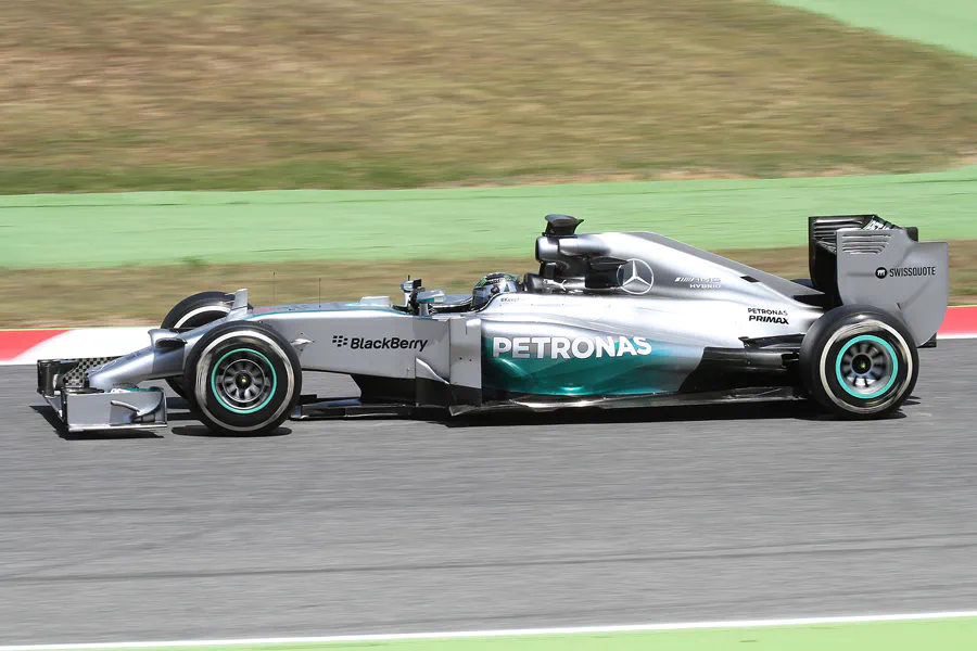 167 | 2014 | Barcelona | Mercedes Benz W05 | Nico Rosberg | © carsten riede fotografie