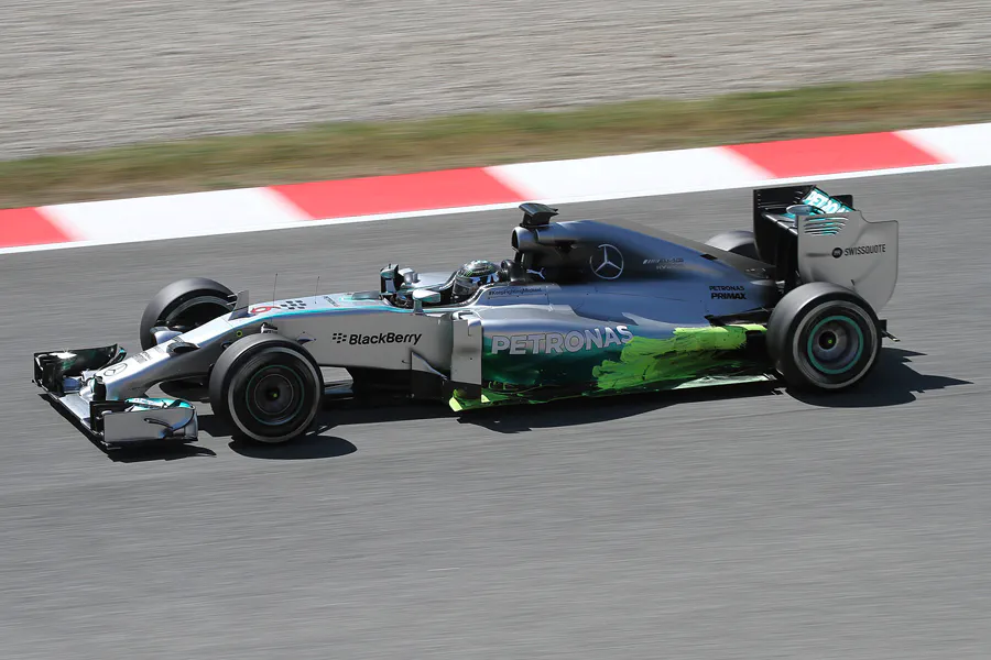 168 | 2014 | Barcelona | Mercedes Benz W05 | Nico Rosberg | © carsten riede fotografie