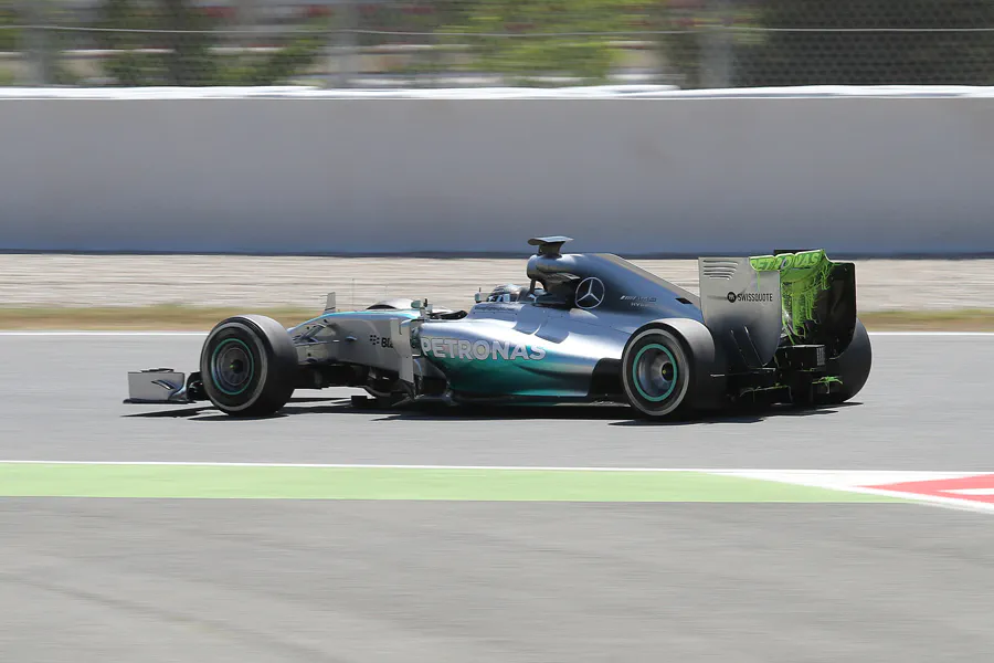 171 | 2014 | Barcelona | Mercedes Benz W05 | Nico Rosberg | © carsten riede fotografie