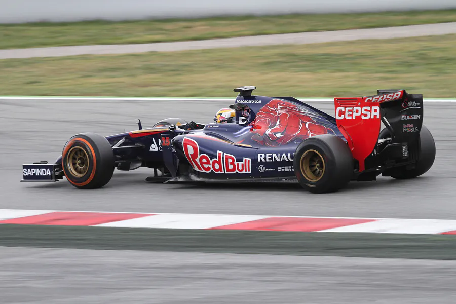 256 | 2014 | Barcelona | Toro Rosso-Renault STR9 | Jean-Eric Vergne | © carsten riede fotografie