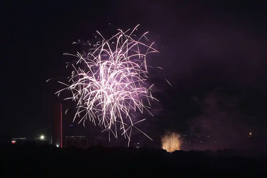 033 | 2014 | Berlin | Pyronale – Team Norwegen – Blick von der Field Station Teufelsberg | © carsten riede fotografie
