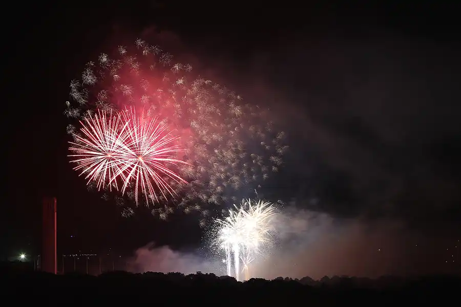 050 | 2014 | Berlin | Pyronale – Team Norwegen – Blick von der Field Station Teufelsberg | © carsten riede fotografie