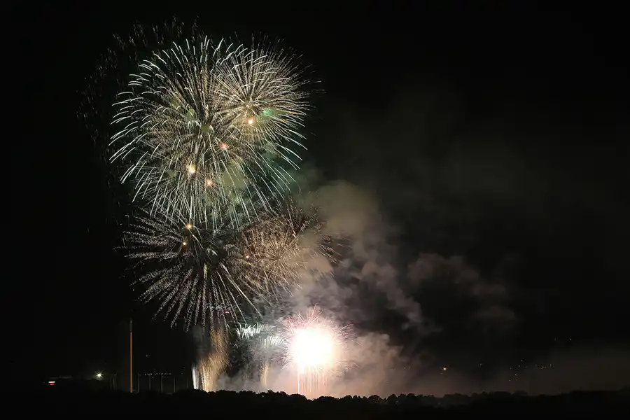 060 | 2014 | Berlin | Pyronale – Team Norwegen – Blick von der Field Station Teufelsberg | © carsten riede fotografie