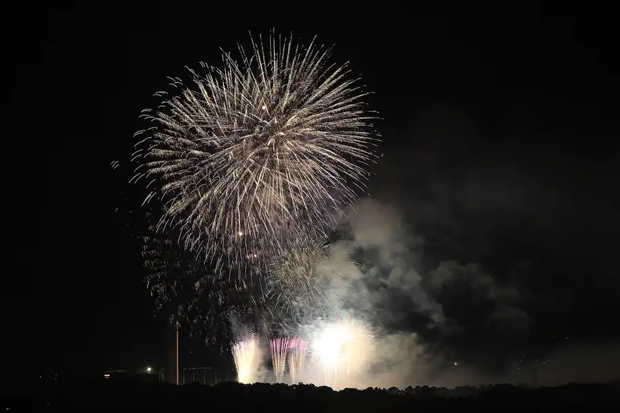 061 | 2014 | Berlin | Pyronale – Team Norwegen – Blick von der Field Station Teufelsberg | © carsten riede fotografie