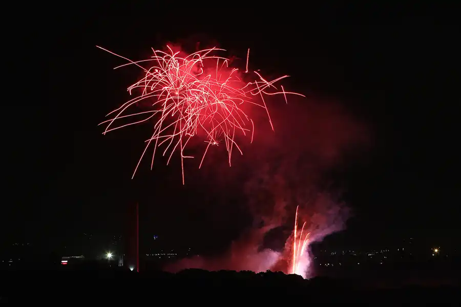 064 | 2014 | Berlin | Pyronale – Team China – Blick von der Field Station Teufelsberg | © carsten riede fotografie