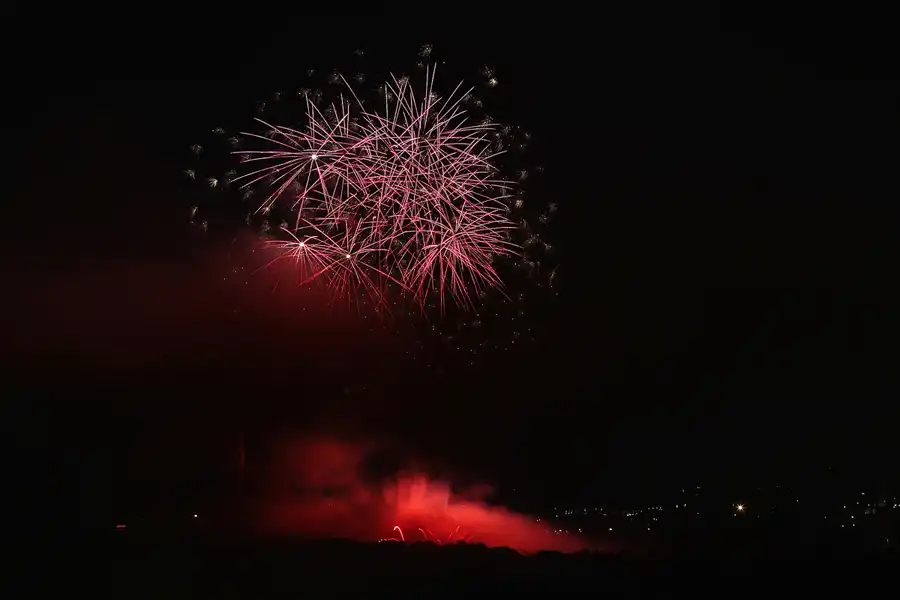 084 | 2014 | Berlin | Pyronale – Team China – Blick von der Field Station Teufelsberg | © carsten riede fotografie