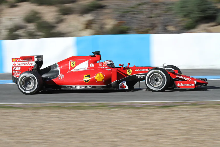 014 | 2015 | Jerez De La Frontera | Ferrari SF15-T | Kimi Raikkonen | © carsten riede fotografie