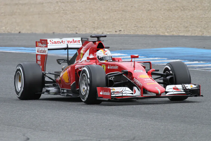 025 | 2015 | Jerez De La Frontera | Ferrari SF15-T | Sebastian Vettel | © carsten riede fotografie
