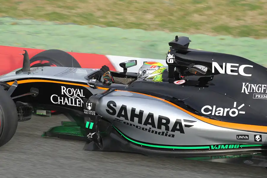 035 | 2015 | Barcelona | Force India-Mercedes Benz VJM08 | Sergio Perez | © carsten riede fotografie