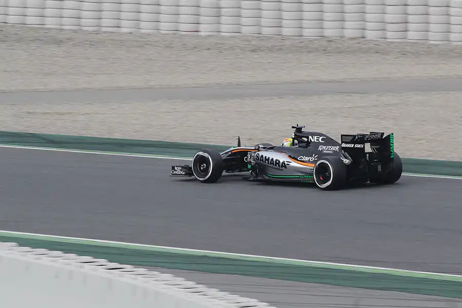 037 | 2015 | Barcelona | Force India-Mercedes Benz VJM08 | Sergio Perez | © carsten riede fotografie
