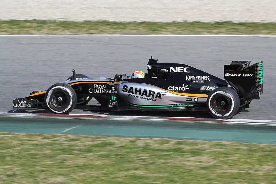042 | 2015 | Barcelona | Force India-Mercedes Benz VJM08 | Sergio Perez | © carsten riede fotografie