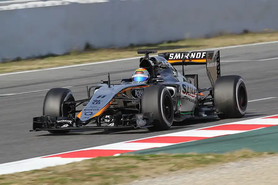 044 | 2015 | Barcelona | Force India-Mercedes Benz VJM08 | Sergio Perez | © carsten riede fotografie