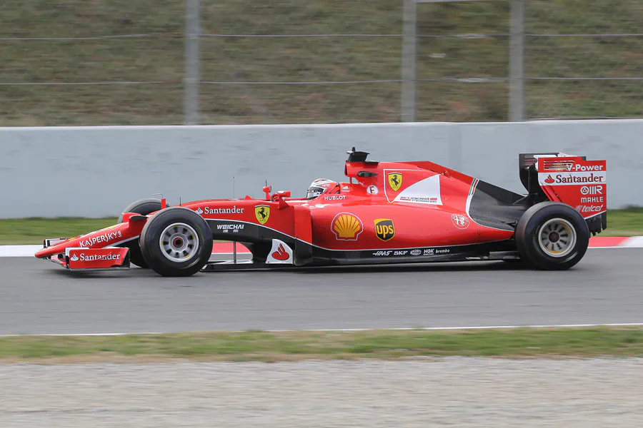 008 | 2015 | Barcelona | Ferrari SF15-T | Kimi Raikkonen | © carsten riede fotografie