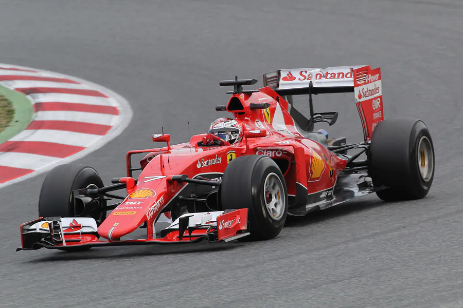 009 | 2015 | Barcelona | Ferrari SF15-T | Kimi Raikkonen | © carsten riede fotografie