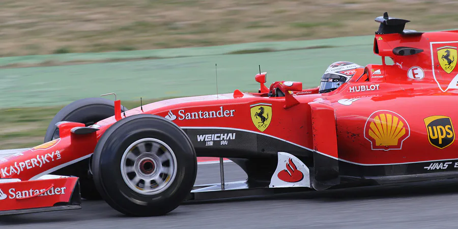 010 | 2015 | Barcelona | Ferrari SF15-T | Kimi Raikkonen | © carsten riede fotografie