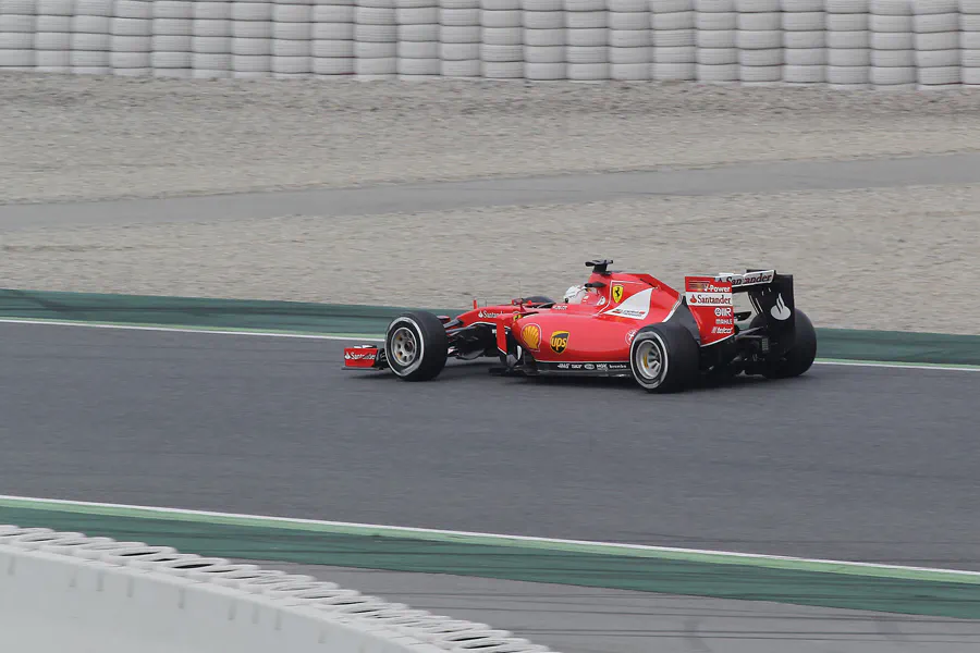 014 | 2015 | Barcelona | Ferrari SF15-T | Sebastian Vettel | © carsten riede fotografie