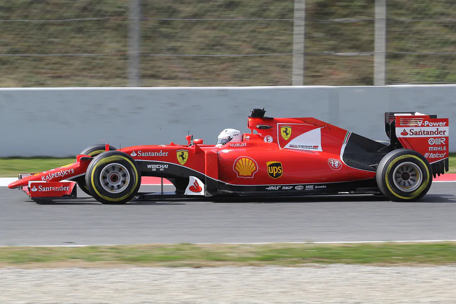 018 | 2015 | Barcelona | Ferrari SF15-T | Sebastian Vettel | © carsten riede fotografie