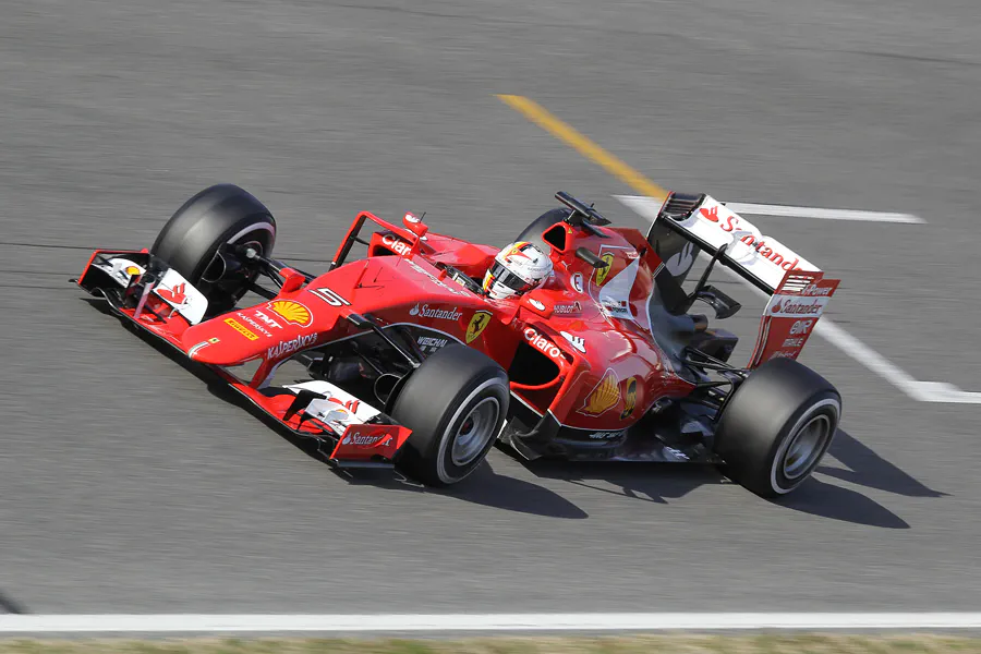 019 | 2015 | Barcelona | Ferrari SF15-T | Sebastian Vettel | © carsten riede fotografie