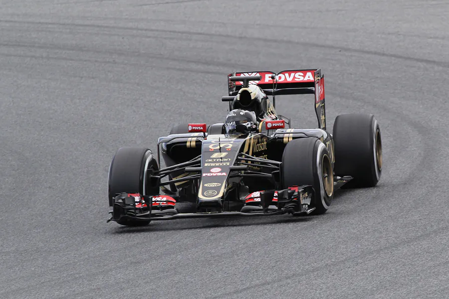 053 | 2015 | Barcelona | Lotus-Mercedes Benz E23 Hybrid | Romain Grosjean | © carsten riede fotografie
