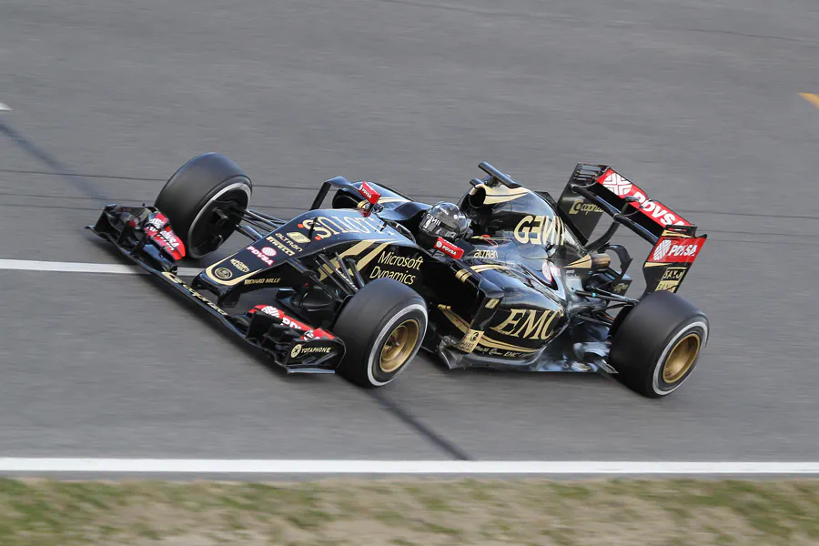 056 | 2015 | Barcelona | Lotus-Mercedes Benz E23 Hybrid | Romain Grosjean | © carsten riede fotografie