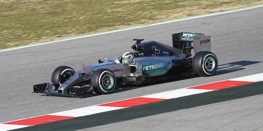 084 | 2015 | Barcelona | Mercedes Benz F1 W06 Hybrid | Lewis Hamilton | © carsten riede fotografie