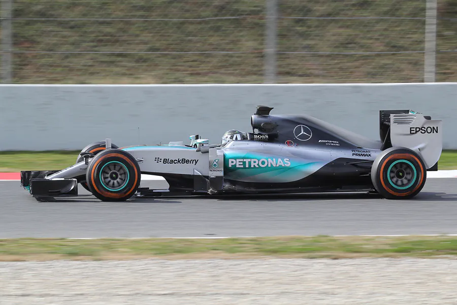 095 | 2015 | Barcelona | Mercedes Benz F1 W06 Hybrid | Nico Rosberg | © carsten riede fotografie