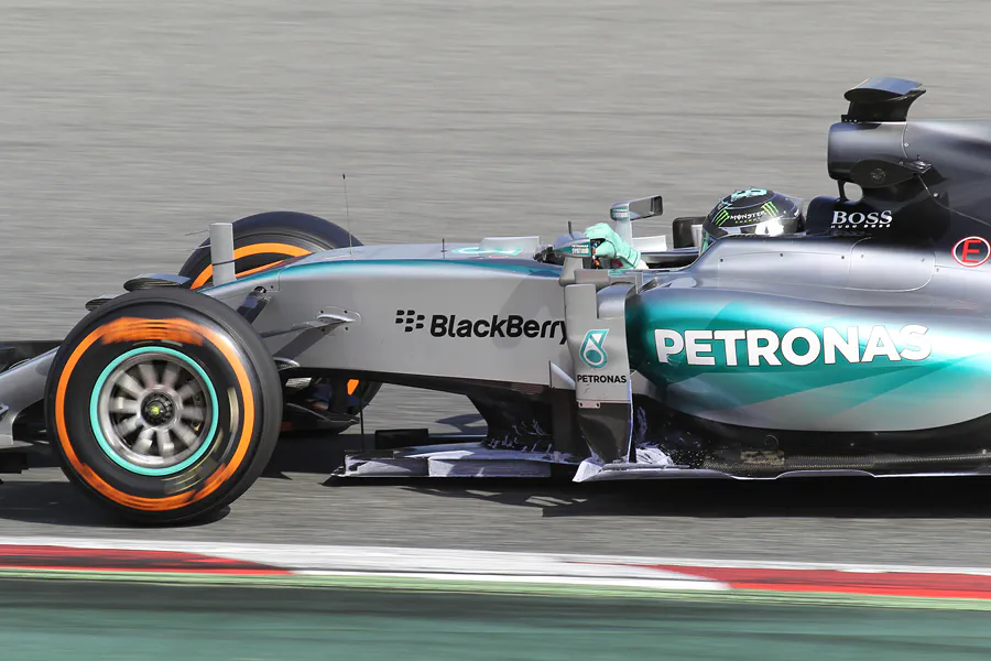 096 | 2015 | Barcelona | Mercedes Benz F1 W06 Hybrid | Nico Rosberg | © carsten riede fotografie