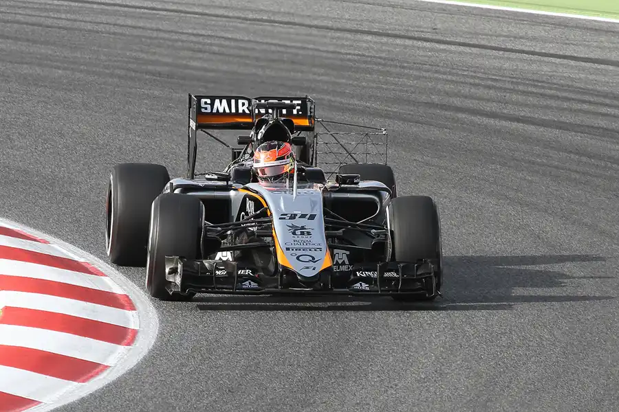 026 | 2015 | Barcelona | Force India-Mercedes Benz VJM08 | Esteban Ocon | © carsten riede fotografie