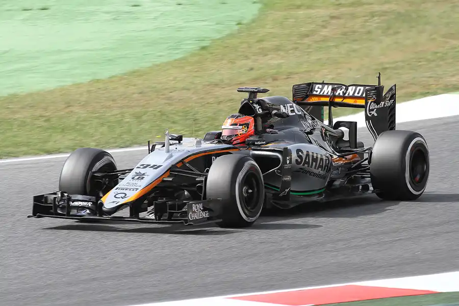 030 | 2015 | Barcelona | Force India-Mercedes Benz VJM08 | Esteban Ocon | © carsten riede fotografie