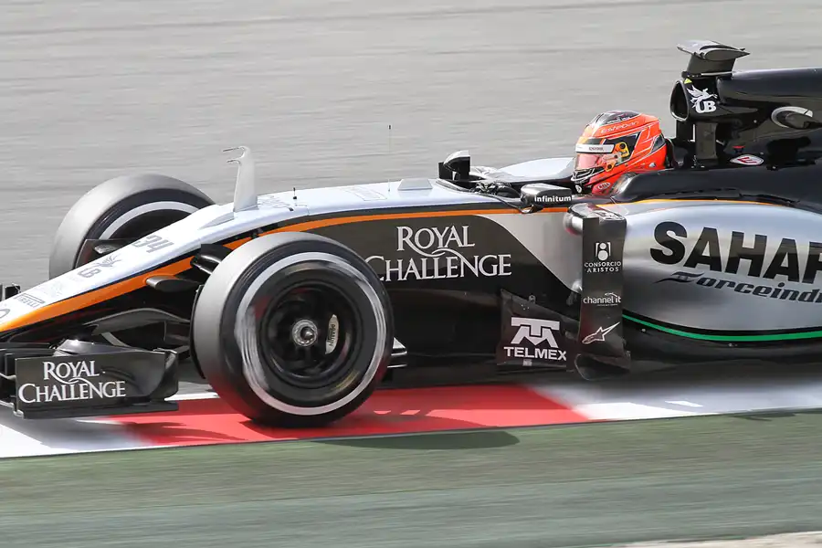 031 | 2015 | Barcelona | Force India-Mercedes Benz VJM08 | Esteban Ocon | © carsten riede fotografie