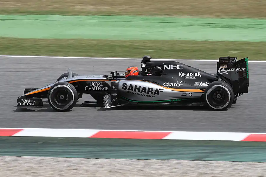 032 | 2015 | Barcelona | Force India-Mercedes Benz VJM08 | Esteban Ocon | © carsten riede fotografie