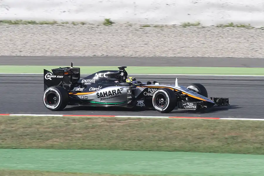 035 | 2015 | Barcelona | Force India-Mercedes Benz VJM08 | Nick Yelloly | © carsten riede fotografie