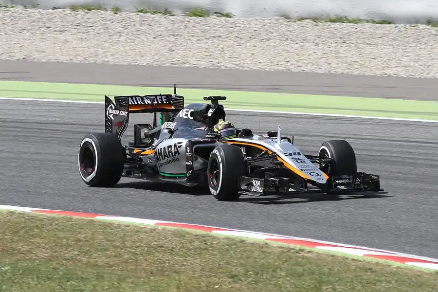 037 | 2015 | Barcelona | Force India-Mercedes Benz VJM08 | Nick Yelloly | © carsten riede fotografie
