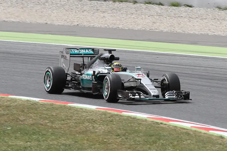 107 | 2015 | Barcelona | Mercedes Benz F1 W06 Hybrid | Pascal Wehrlein | © carsten riede fotografie