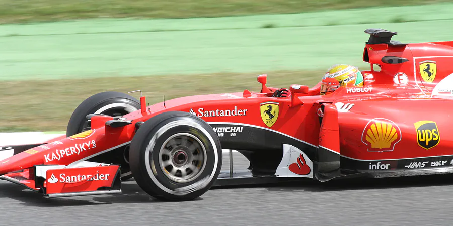 008 | 2015 | Barcelona | Ferrari SF15-T | Esteban Gutierrez | © carsten riede fotografie