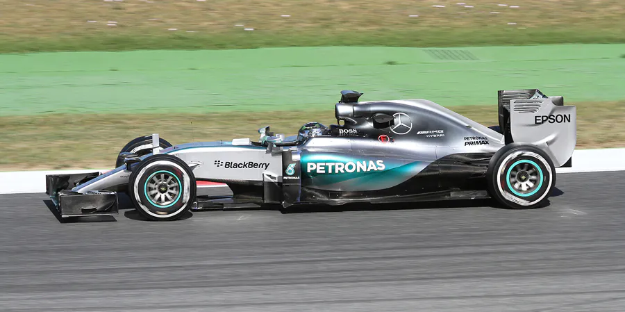 100 | 2015 | Barcelona | Mercedes Benz F1 W06 Hybrid | Nico Rosberg | © carsten riede fotografie