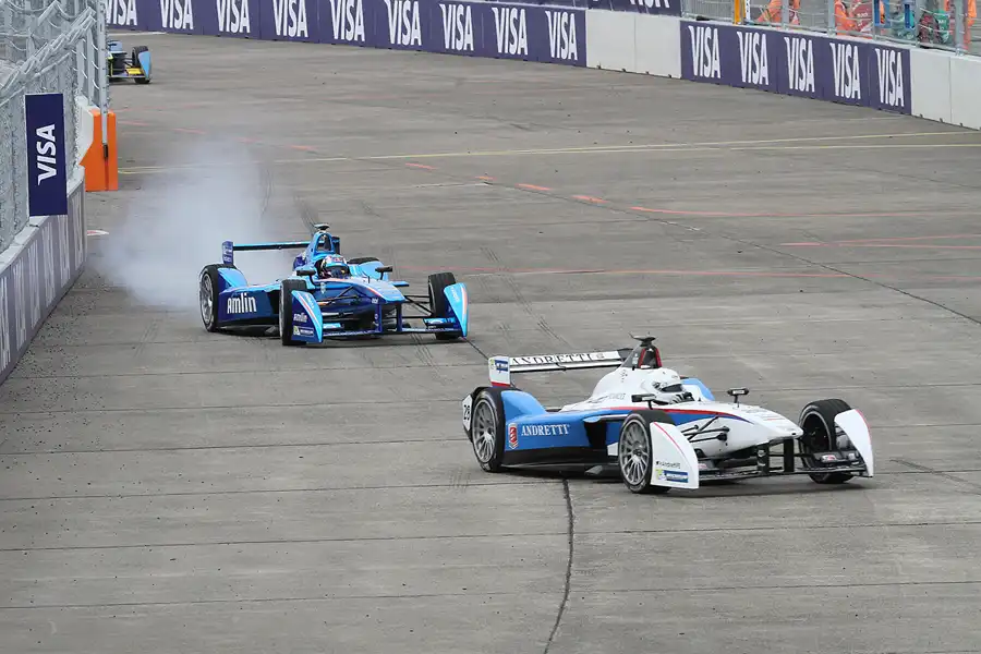 012 | 2015 | Berlin | Spark-Renault SRT_01E | Team Amlin Aguri | Antonio Felix Da Costa + Spark-Renault SRT_01E | Team Andretti | Scott Speed | © carsten riede fotografie