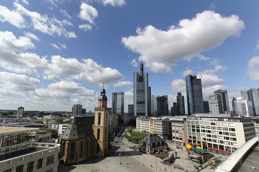 005 | 2015 | Frankfurt am Main | Blick von der Zeilgalerie | © carsten riede fotografie