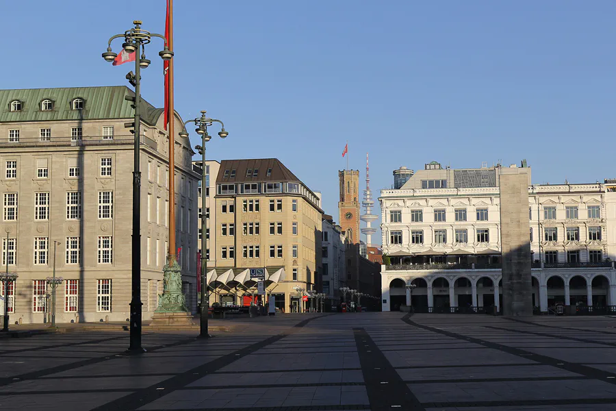011 | 2015 | Hamburg | Rathausmarkt + Alsterarkaden | © carsten riede fotografie