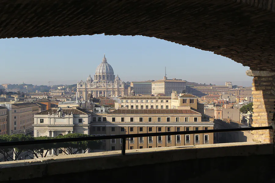 002 | 2015 | Roma | Blick vom Castel Sant Angelo + Città del Vaticano | Basilica di San Pietro | © carsten riede fotografie