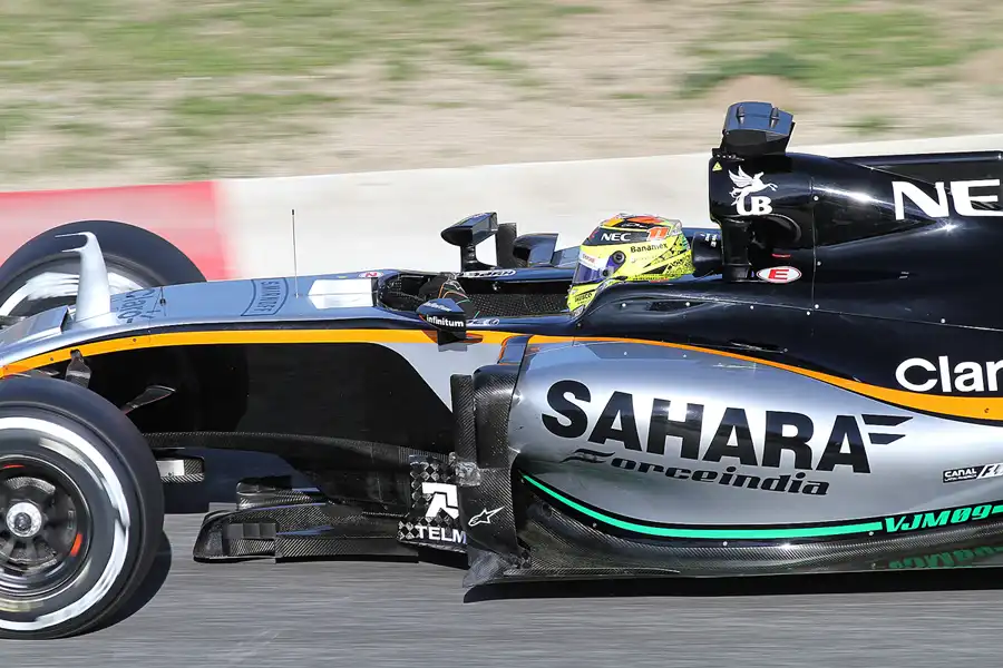 064 | 2016 | Barcelona | Force India-Mercedes-Benz VJM09 | Sergio Perez | © carsten riede fotografie