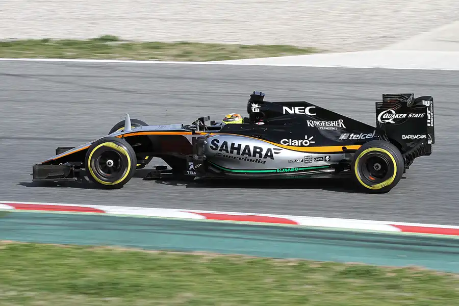 065 | 2016 | Barcelona | Force India-Mercedes-Benz VJM09 | Sergio Perez | © carsten riede fotografie