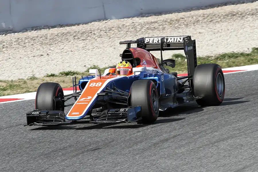 099 | 2016 | Barcelona | Manor-Mercedes-Benz MRT05 | Rio Haryanto | © carsten riede fotografie