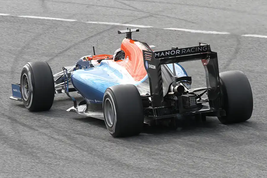 106 | 2016 | Barcelona | Manor-Mercedes-Benz MRT05 | Pascal Wehrlein | © carsten riede fotografie