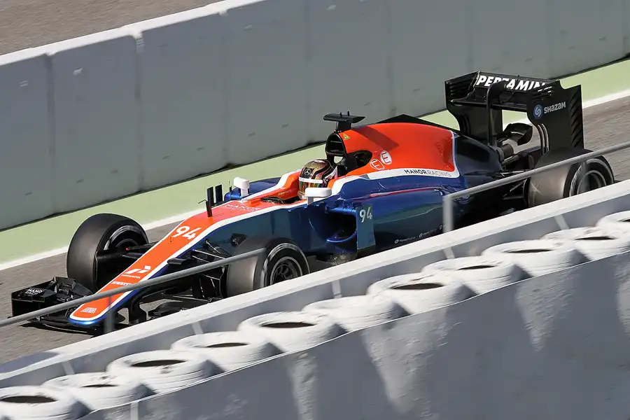 109 | 2016 | Barcelona | Manor-Mercedes-Benz MRT05 | Pascal Wehrlein | © carsten riede fotografie