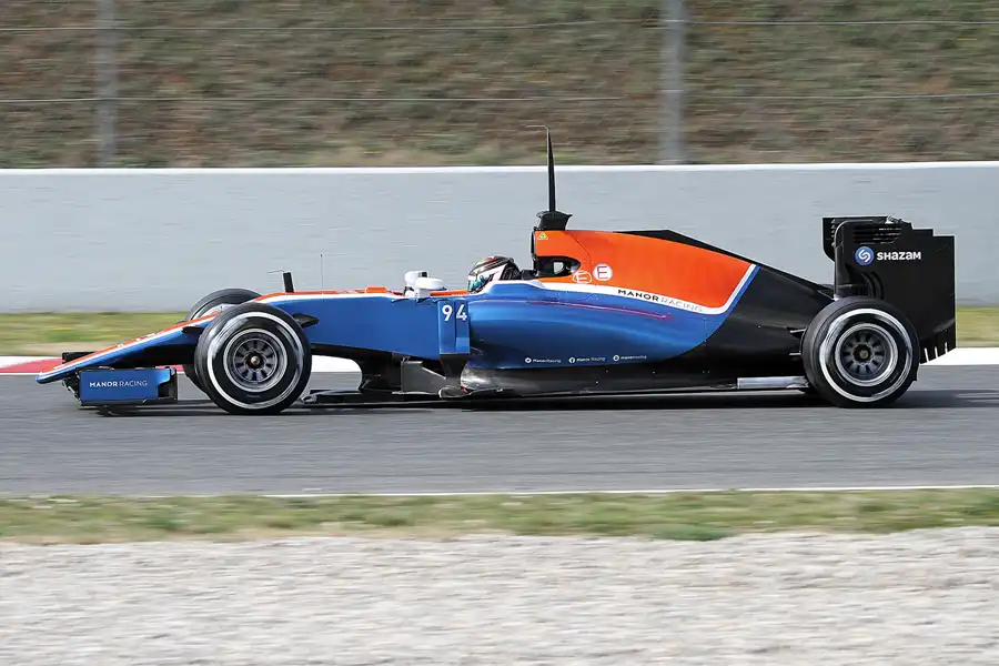 116 | 2016 | Barcelona | Manor-Mercedes-Benz MRT05 | Pascal Wehrlein | © carsten riede fotografie