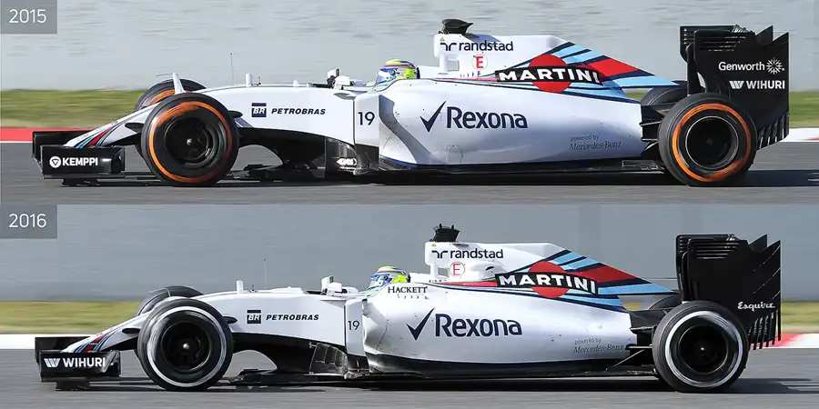 364 | 2016 | Barcelona | Williams 2015/2016 | Technical Analysis | © carsten riede fotografie